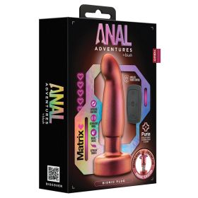 Anal Adventures Matrix Bionic Plug Cosmic Copper