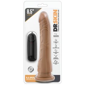 Dr. Skin Vibrating Cock Mocha 8.5