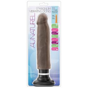 Au Naturel Sensa Feel Magnum Vibrating Dong Chocolate 11