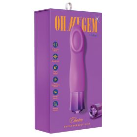 Oh My Gem Charm Amethyst