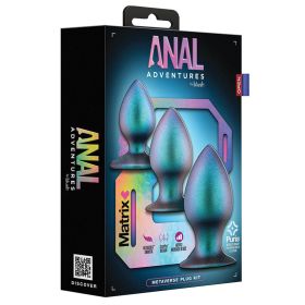 Anal Adventures Matrix Metaverse Plug Kit Spruce
