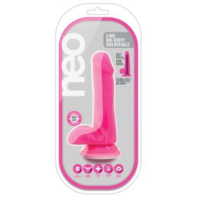 Neo Dual Density Cock With Balls Neon