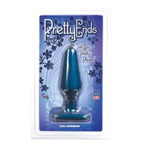 Pretty Ends Iridescent Butt Plug Medium Midnight