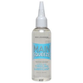 Main Squeeze Cooling/Tingling Water Based Lubricant