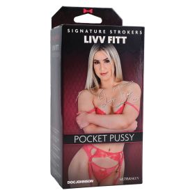 Signature Strokers Livv Fitt ULTRASKYN Pocket Pussy Vanilla