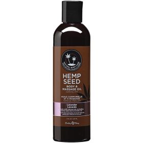 Earthly Body Hemp Seed Massage & Body Oil Lavender