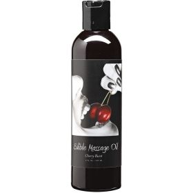 Earthly Body Edible Massage Oil Cherry Burst