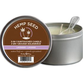 Earthly Body 3 in 1 Massage Candle Lavender