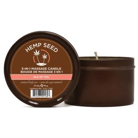 Earthly Body 3 in 1 Massage Candle Isle of you