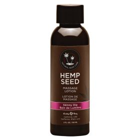 Earthly Body Hemp Seed Massage Lotion Skinny Dip 2oz