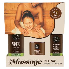 Earthly Body Massage In A Box Gift Set Naked In The Woods
