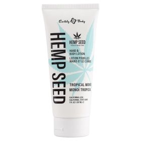 Earthly Body Hemp Seed Hand & Body Lotion Monoi 7oz
