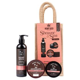Earthly Body Hemp Seed Holiday Jute Bag Isle of You