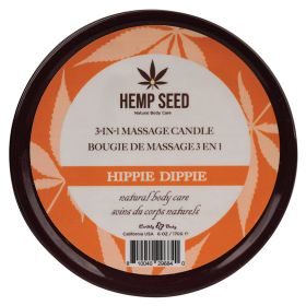 Hemp Seed 3 in 1 Massage Candle Hippie Dippie