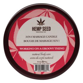 Hemp Seed 3 in 1 Massage Candle Working On A Groovy Thing
