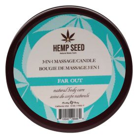 Hemp Seed 3 in 1 Massage Candle Far Out