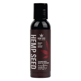 Hemp Seed Massage Lotion Kashmir Musk 2oz