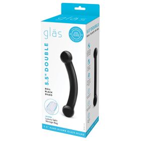 Glas Double Bulbous Dildo