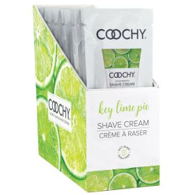 Coochy Shave Cream Key Lime Pie 15ml Foil Display of 24