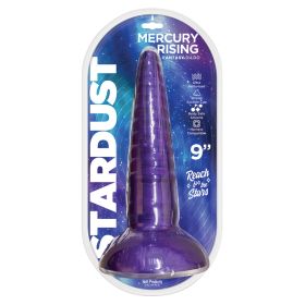 Stardust Neptune Rising Silicone Dildo Purple 7