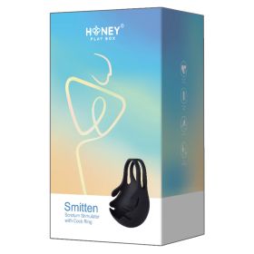 Honey Play Box Smitten   Vibrating Scrotum Stimulation C Ring