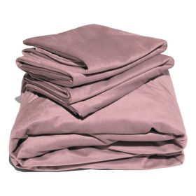 Liberator Fascinator Liquid Velvet Sheets Q Rose