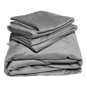 Liberator Fascinator Liquid Velvet Sheets K Grey