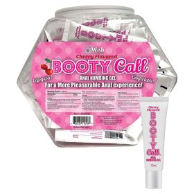 BootyCall Anal Numbing Gel Cherry 10ml Fishbowl of 65pcs