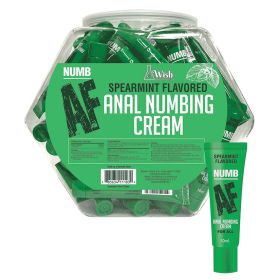 Numb AF Anal Numbing Cream Mint 10ml Fishbowl of 65pcs