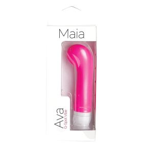 Maia Ava Silicone G Spot Vibe Neon