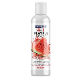 Swiss Navy 4 In 1 Playful Flavors Watermelon 1oz