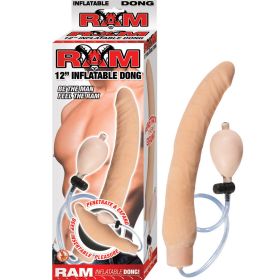 Ram 12" Inflatable Dong Flesh