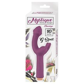 Mystique Vibrating Massager G Spot Eggplant