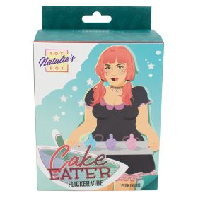 Natalie's Toy Box Cake Eater Clit Flicker Stimulator Purple