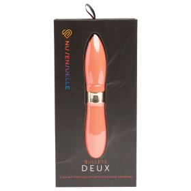 Sensuelle Double Ended Deux Bullet Coral