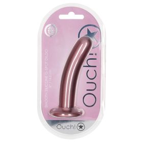 Ouch! Smooth G Spot Dildo Rose Gold 6