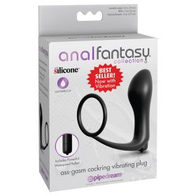 Anal Fantasy Collection Ass Gasm Cockring Vibrating Plug