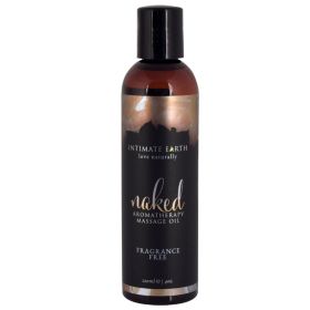 Intimate Earth Aromatherapy Oil Naked Fragrance Free 4oz