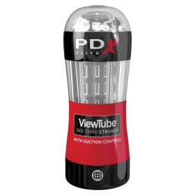 PDX Elite ViewTube Stroker Clear