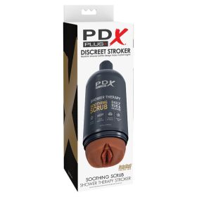 PDX Plus Shower Therapy Soothing Scrub Brown
