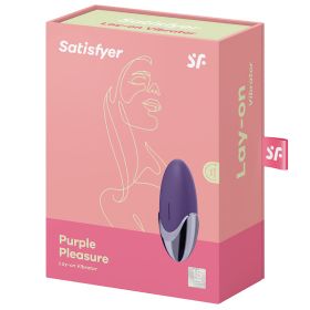 Satisfyer Purple Pleasure Lay on Vibrator