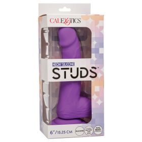 Neon Silicone Studs Purple 6
