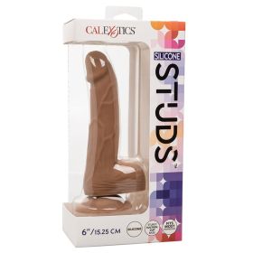 Silicone Studs Brown 6