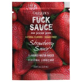 Fuck Sauce Water Based Lubricant Strawberry Foil .0