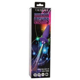 Southern Lights Vibrating Light Up Anal Probe Purple
