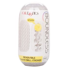 Boundless Reversible Squishy Ball Stroker Yellow
