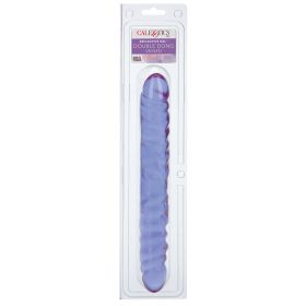 Reflective Gel Veined Double Dong Purple 12