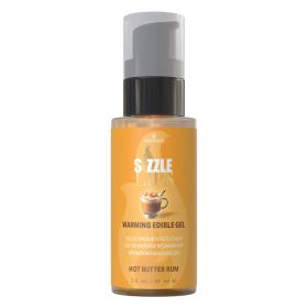 Sensuva Sizzle Lips Warming Gel Butter Rum 2oz