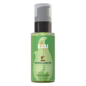 Sensuva Sizzle Lips Warming Gel Caramel Apple 2oz