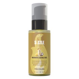 Sensuva Sizzle Lips Warming Gel Pina Colada 2oz